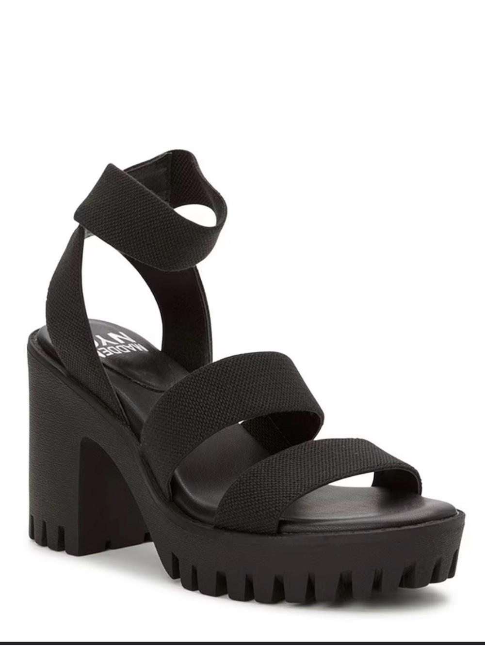 Madden NYC Platform Lug Sandal - Black